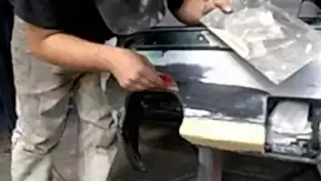 фото ремонт бампера в астане