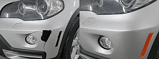 фото результат ремонта бампера