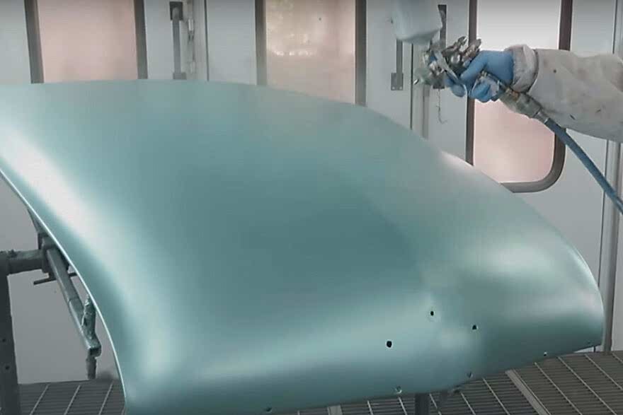 Фото капота после покарски