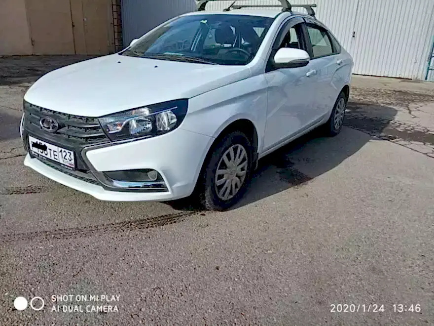 Лада Веста фото результат ремонта в автосервисе