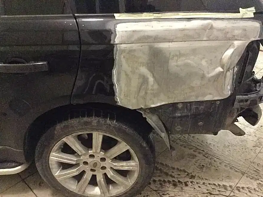 Land Rover фото до ремонта