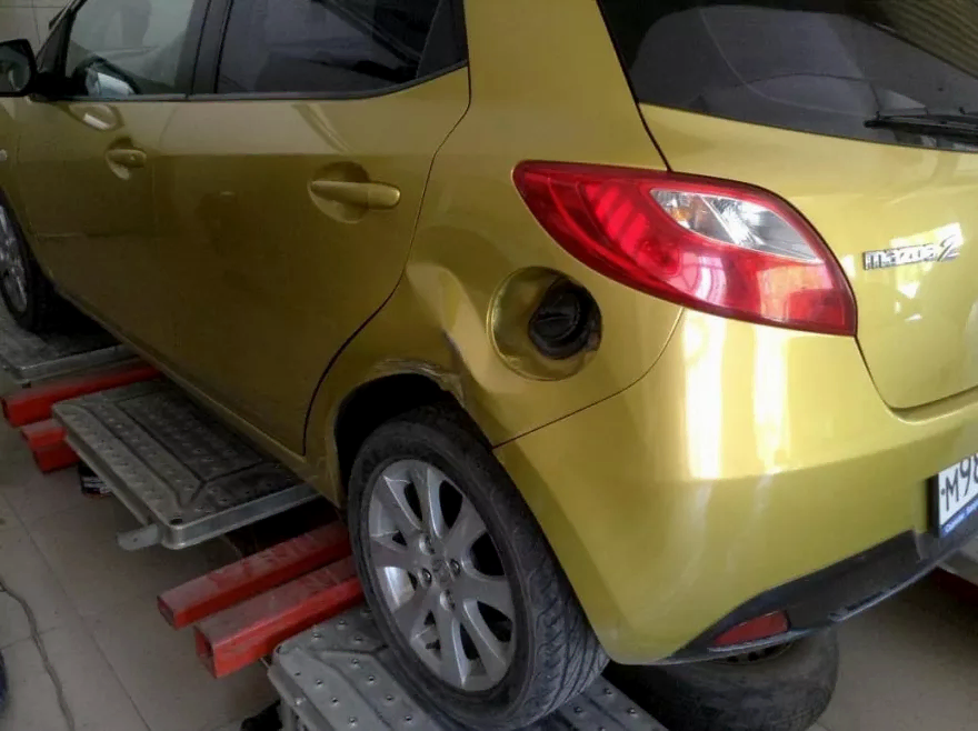 мазда фото до ремонта