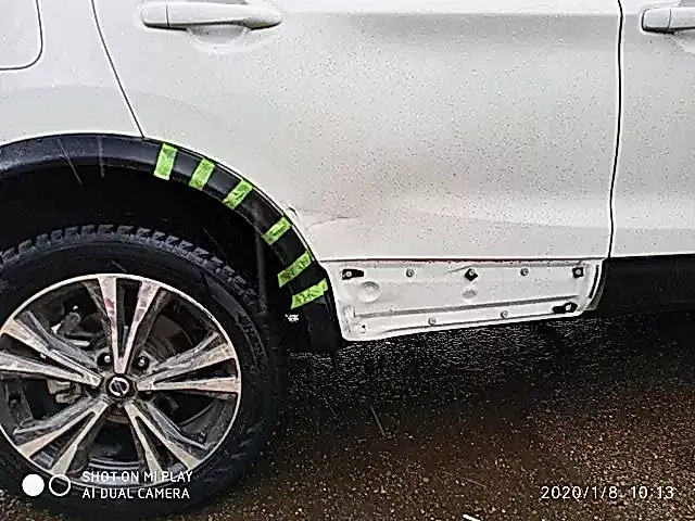 Nissan Qashkai фото до ремонта