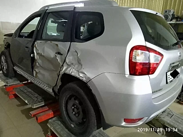 Nissan Terrano фото до ремонта