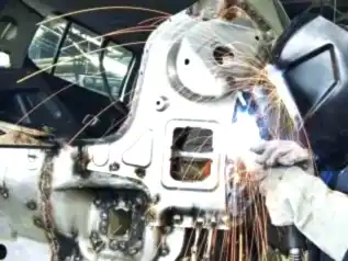 Фото процесса сварочных работ